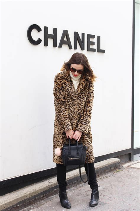 chanel leopard print